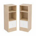 lot-de-2-tables-de-chevet-etroites-avec-compartiments-et-tiroir-pour-chambre-et-salon-chene-clair-dirnnw6443ft