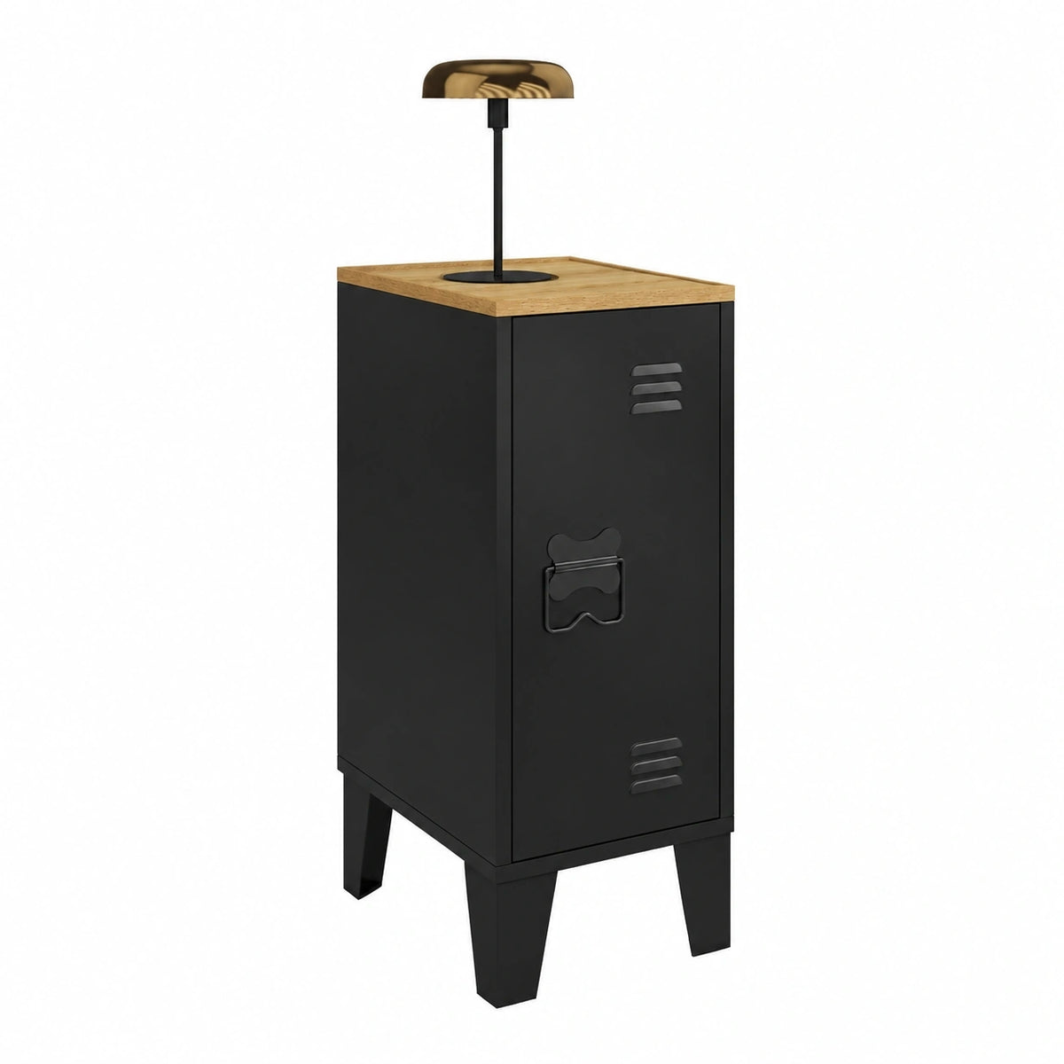 lot-de-2-tables-de-chevet-etroites-avec-porte-en-metal-noir-et-plateau-effet-hetre-bjcoxl6441xv